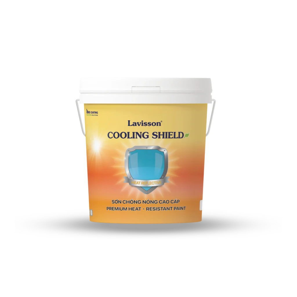 LAVISSON INDUSTRIAL COOLING SHIELD – SƠN CHỐNG NÓNG CAO CẤP MÁI TÔN/TƯỜNG