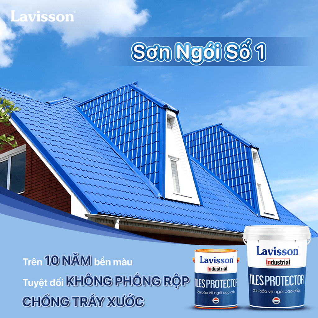 SƠN PHỦ NGÓI SIÊU CAO CẤP – LAVISSON TILES PROTECTOR