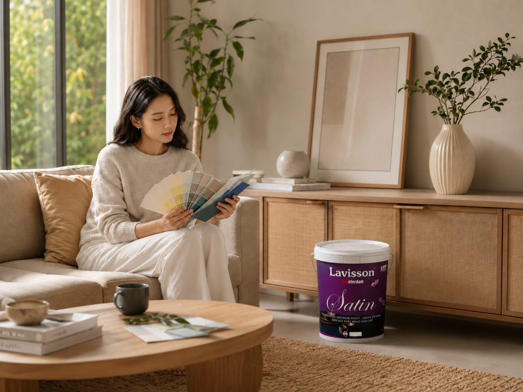 Chọn màu sơn nội thất theo công năng phòng: cách tránh chọn chỉ theo bảng màu