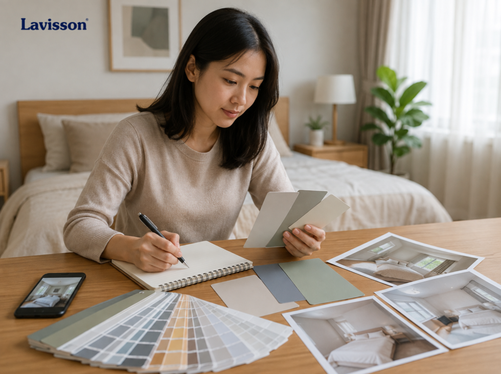 Quy trình hỏi tư vấn sơn nội thất: nên gửi Lavisson những thông tin gì?