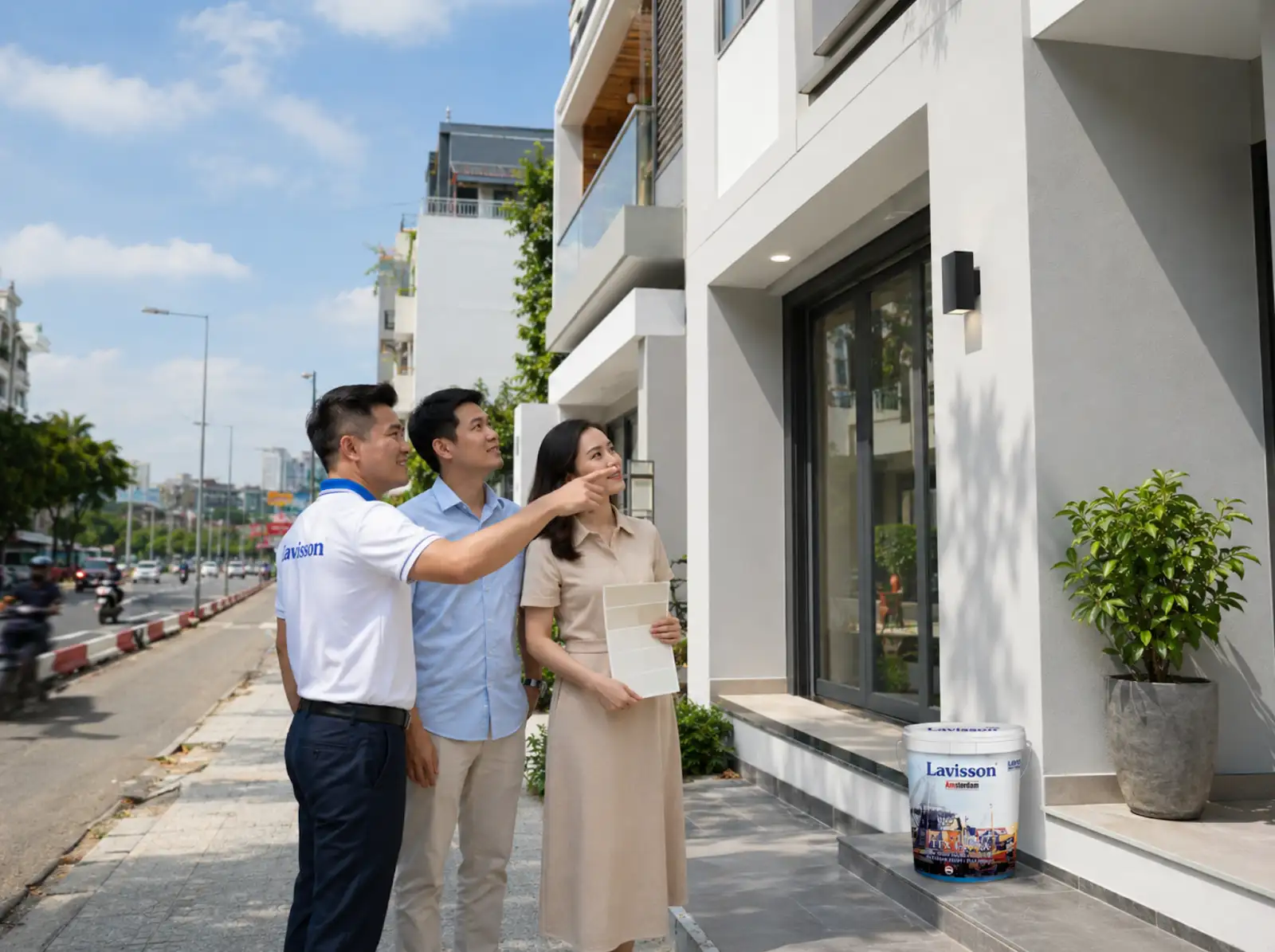 Lập kế hoạch vệ sinh và bảo trì tường ngoại thất