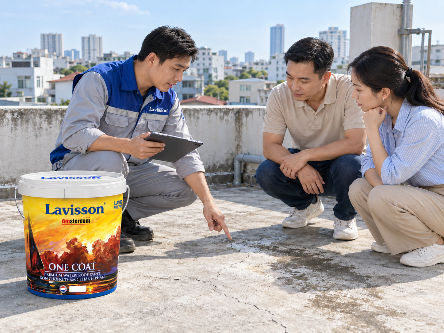 Sơn chống thấm một thành phần: khi nào nên hỏi về One Coat?